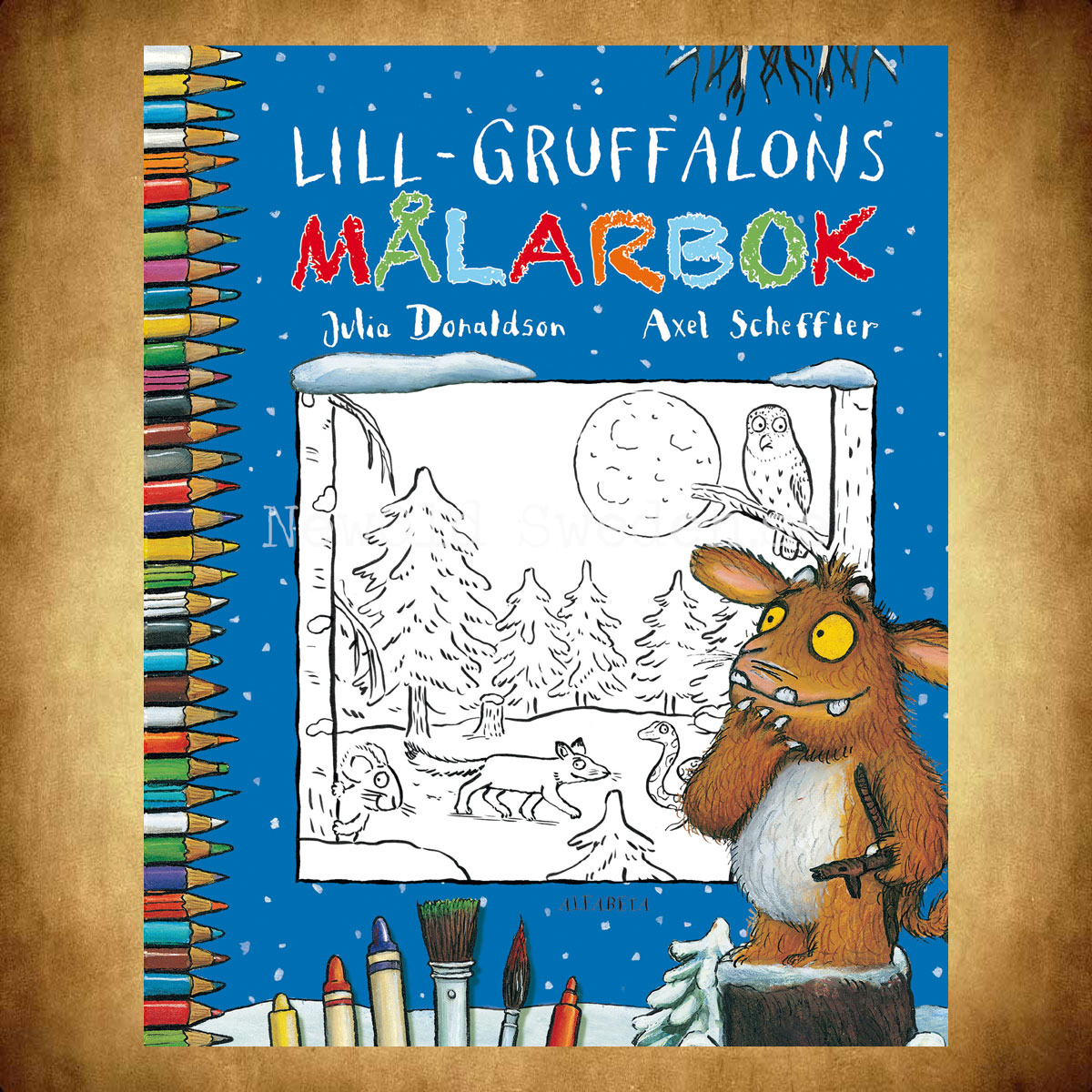 Lill-Gruffalons MÅLARBOK - S3 - 3