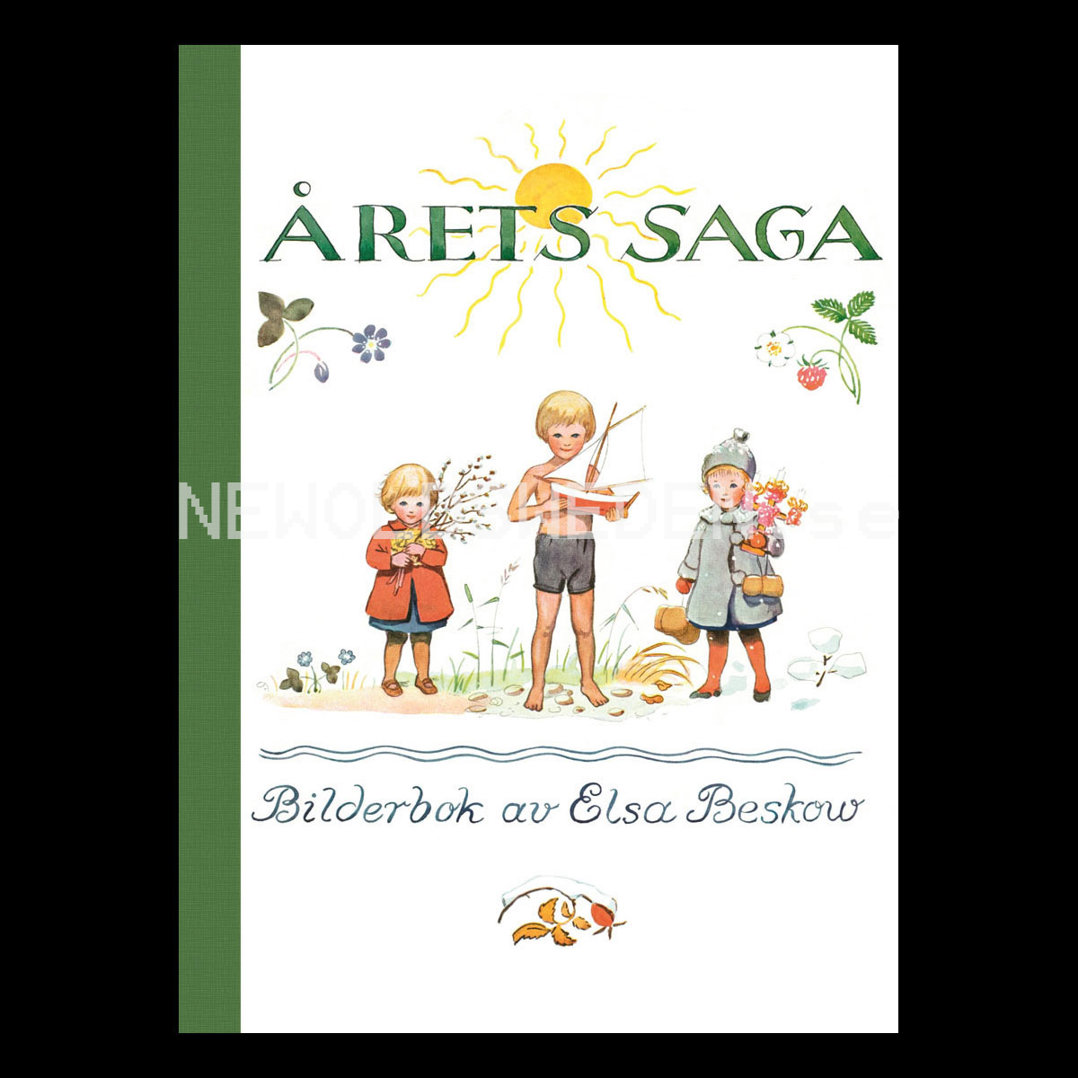 ÅRETS SAGA Bilderbok av Elsa Beskow  - H01 - 4
