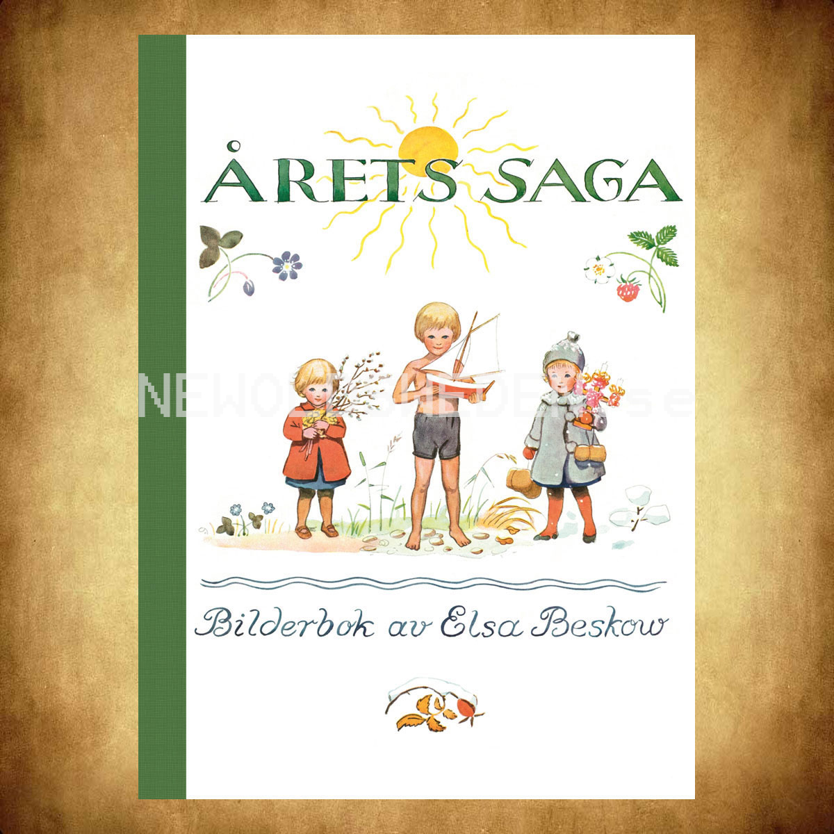 ÅRETS SAGA Bilderbok av Elsa Beskow  - H01 - 5
