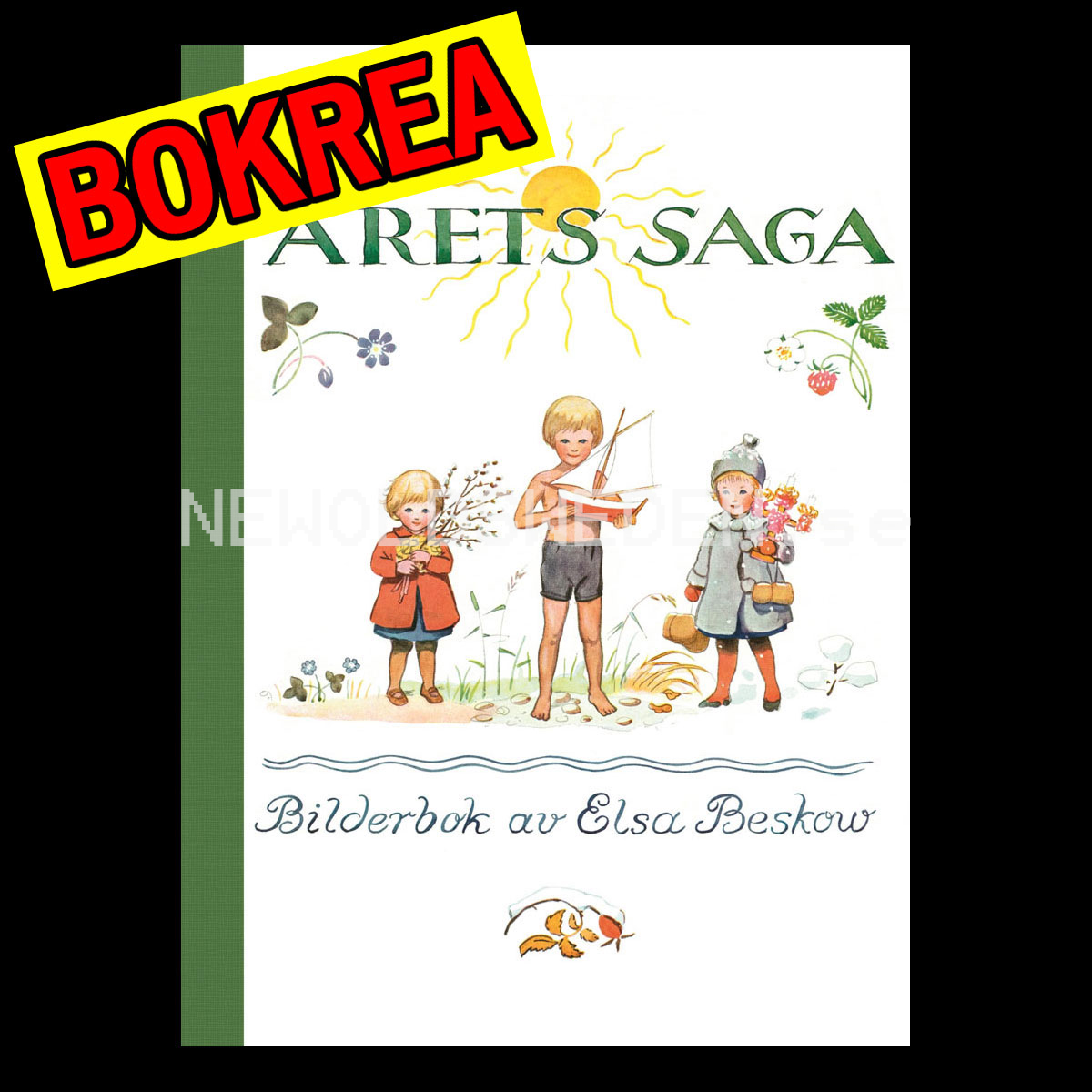ÅRETS SAGA Bilderbok av Elsa Beskow  - H01