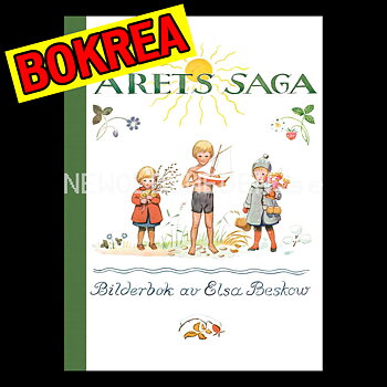 ÅRETS SAGA Bilderbok av Elsa Beskow  - H01