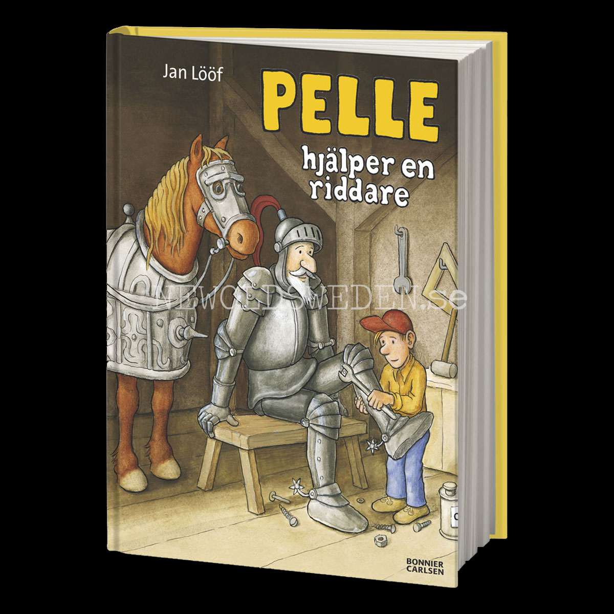 Pelle hjälper en riddare - Jan Lööf - Ekorrböcker - H07 - 3