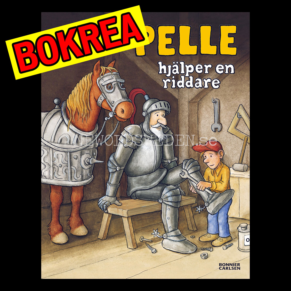 Pelle hjälper en riddare - Jan Lööf - Ekorrböcker - H07