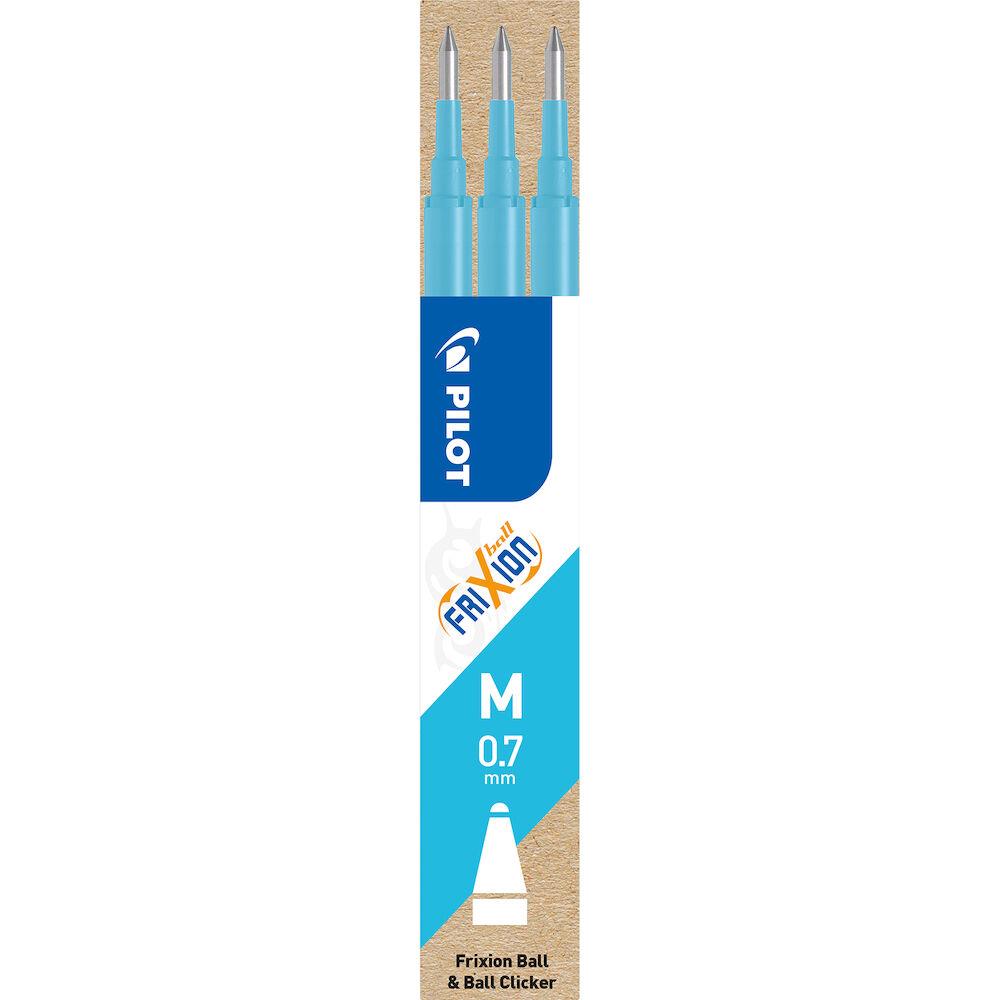 Patron 3-pack FriXion Lightblue 0,7