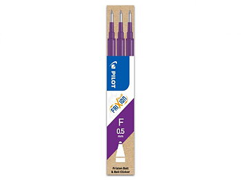 Cartridge 3-Pack Frixion Violet 0.5