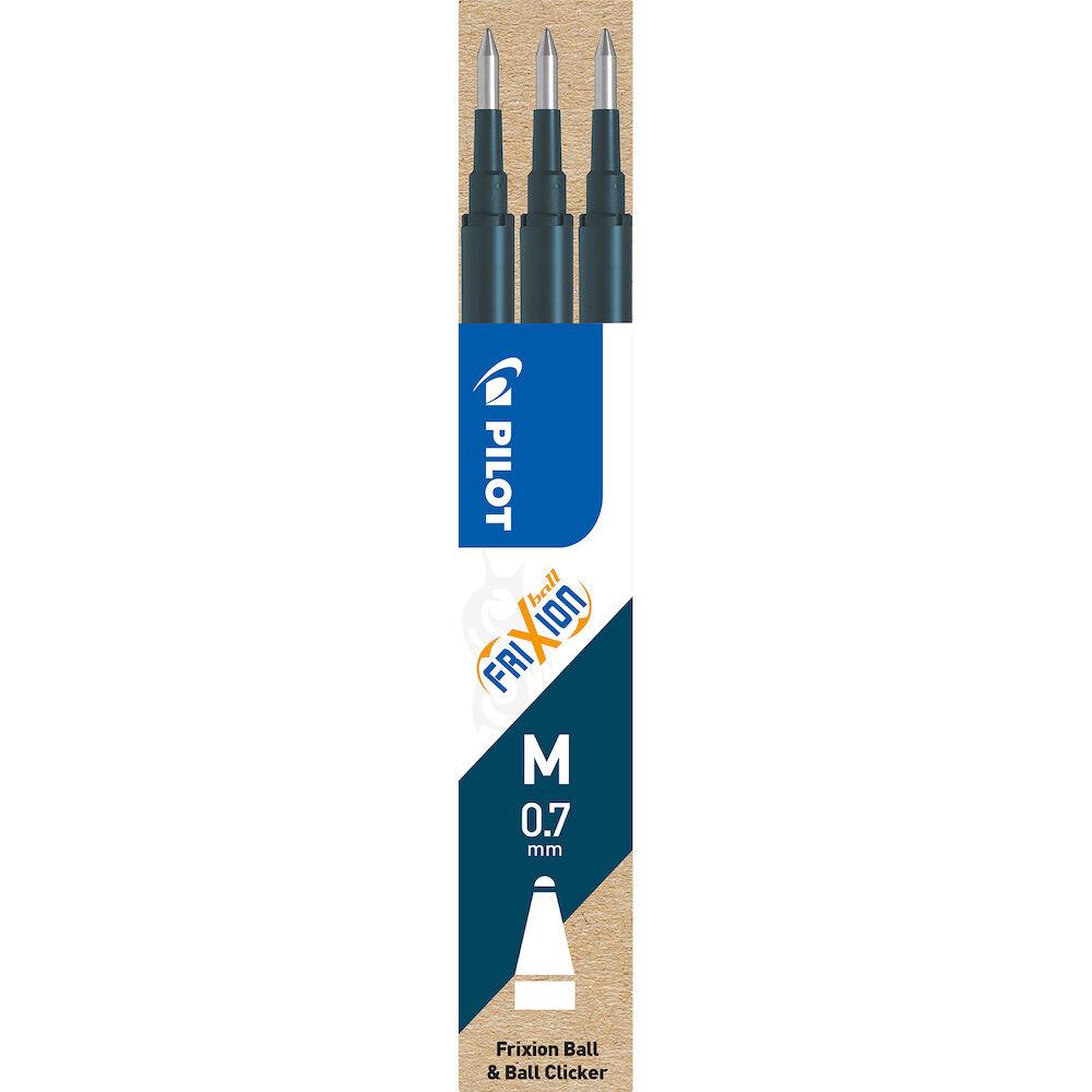Patron 3-pack FriXion lue black 0,7