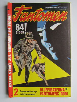 Fantomen 1969 25 Vg
