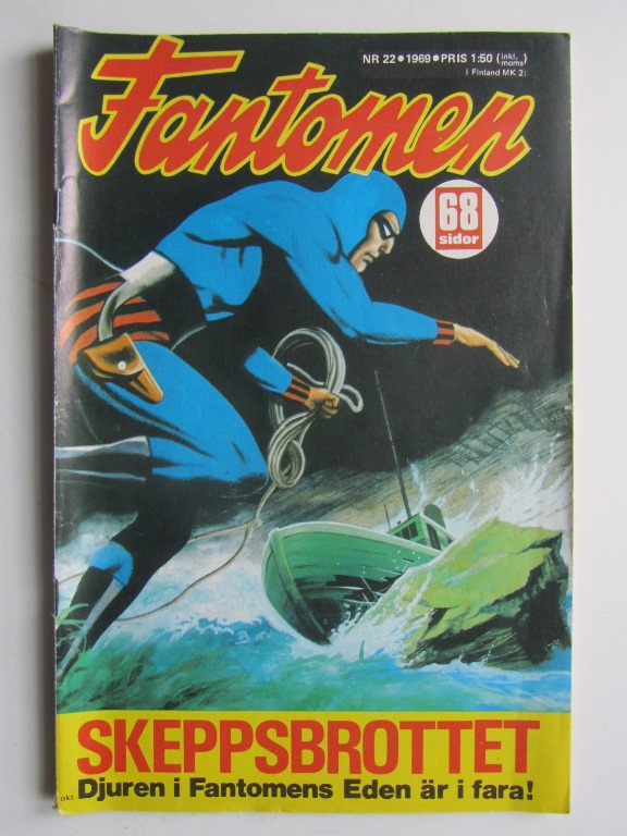 Fantomen 1969 22 Vg+
