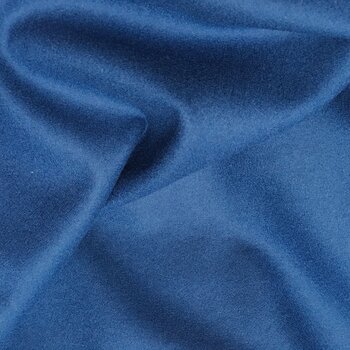 English Broadcloth Medium Indigo Blue 50 x 35 cm