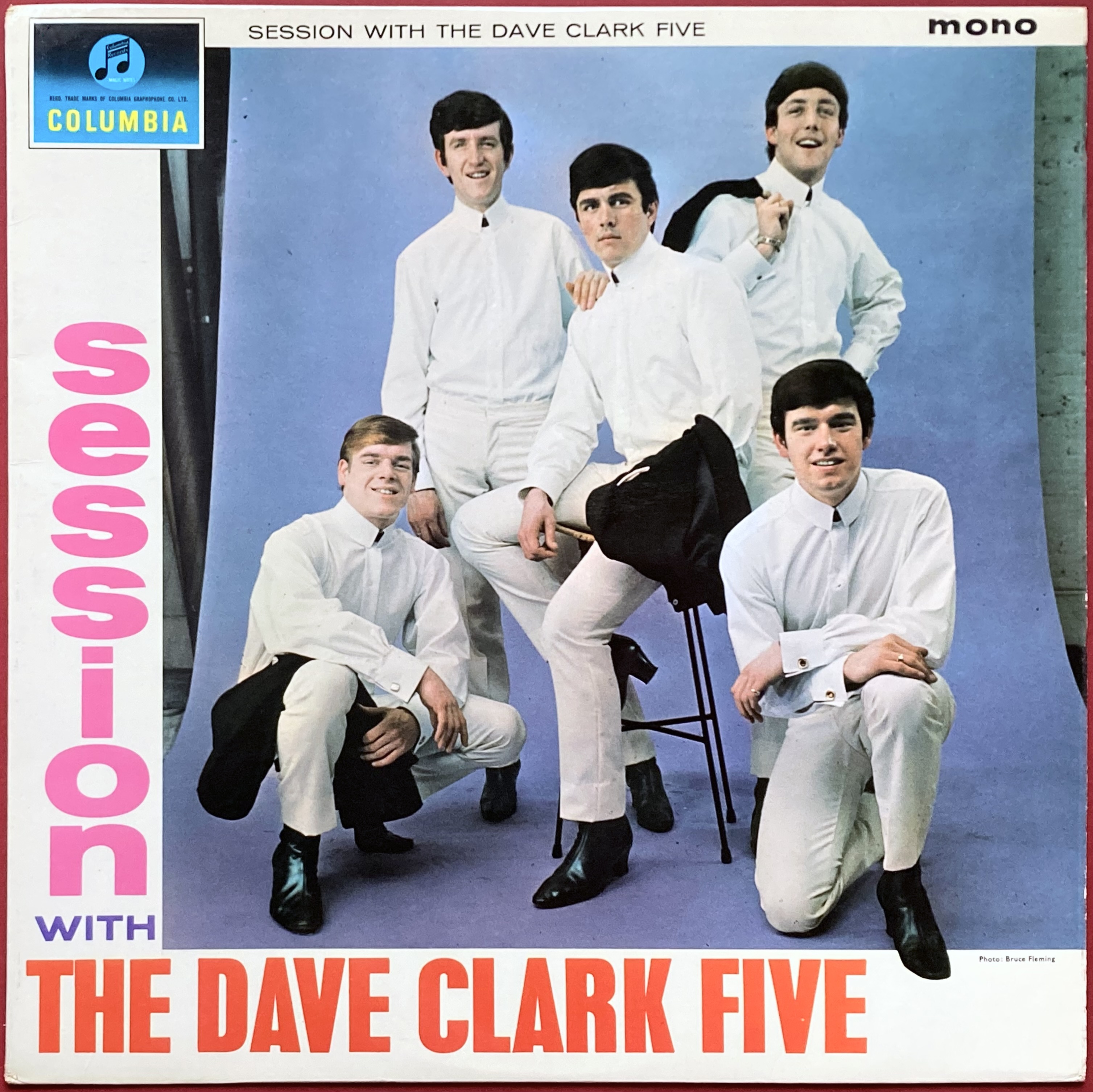 DAVE CLARK FIVE - Session with UK-orig LP 1964