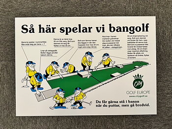 Rules sign