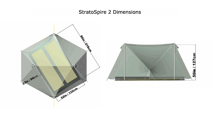 Tarptent Stratospire 2  with Solid inner tent - 12