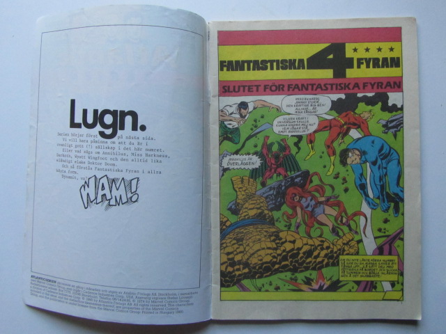 Fantastiska Fyran 1980 05 Vg - 3
