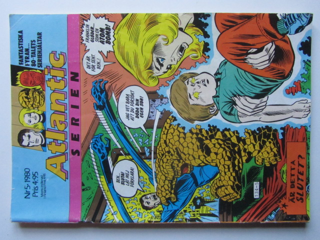 Fantastiska Fyran 1980 05 Vg