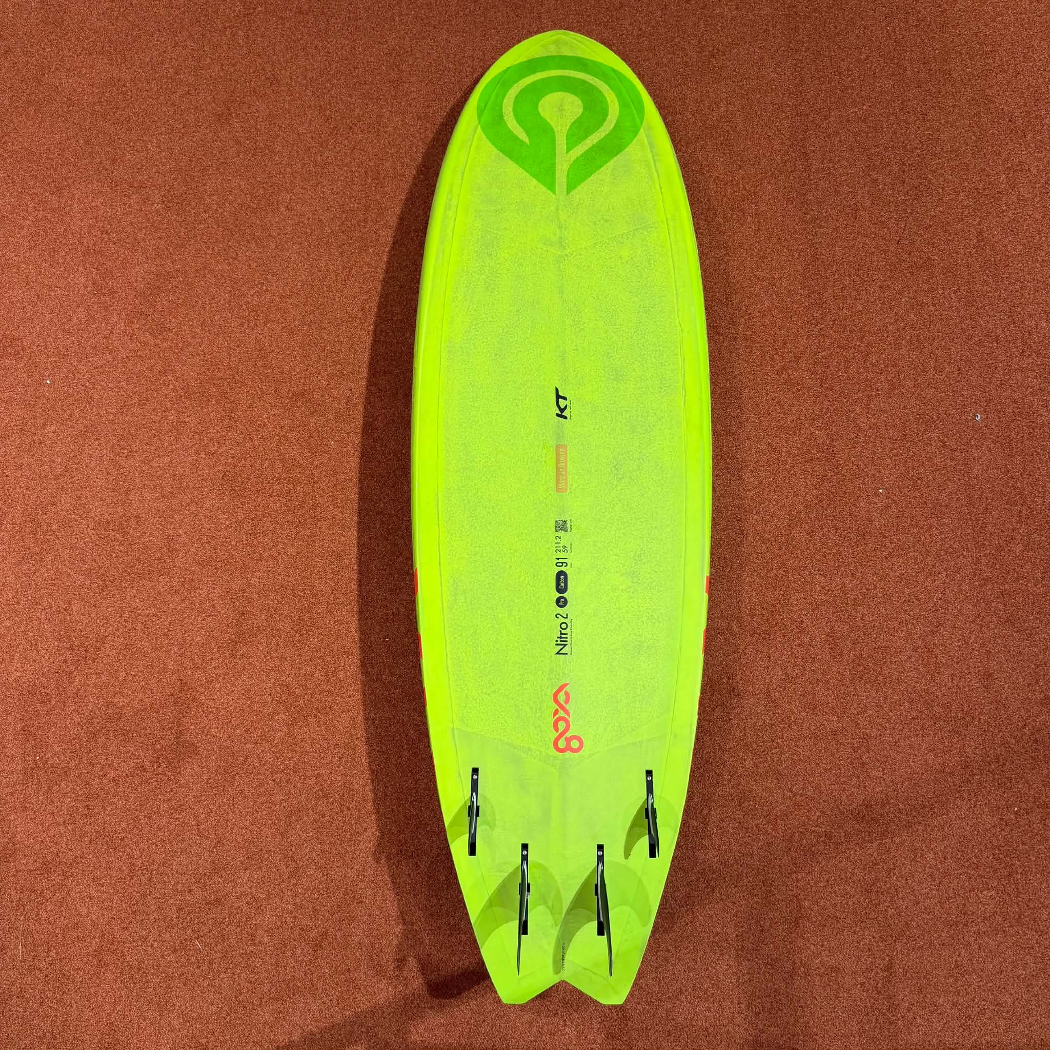 Begagnad vindsurfingbräda Goya Nitro 2 Pro carbon 91 - 2