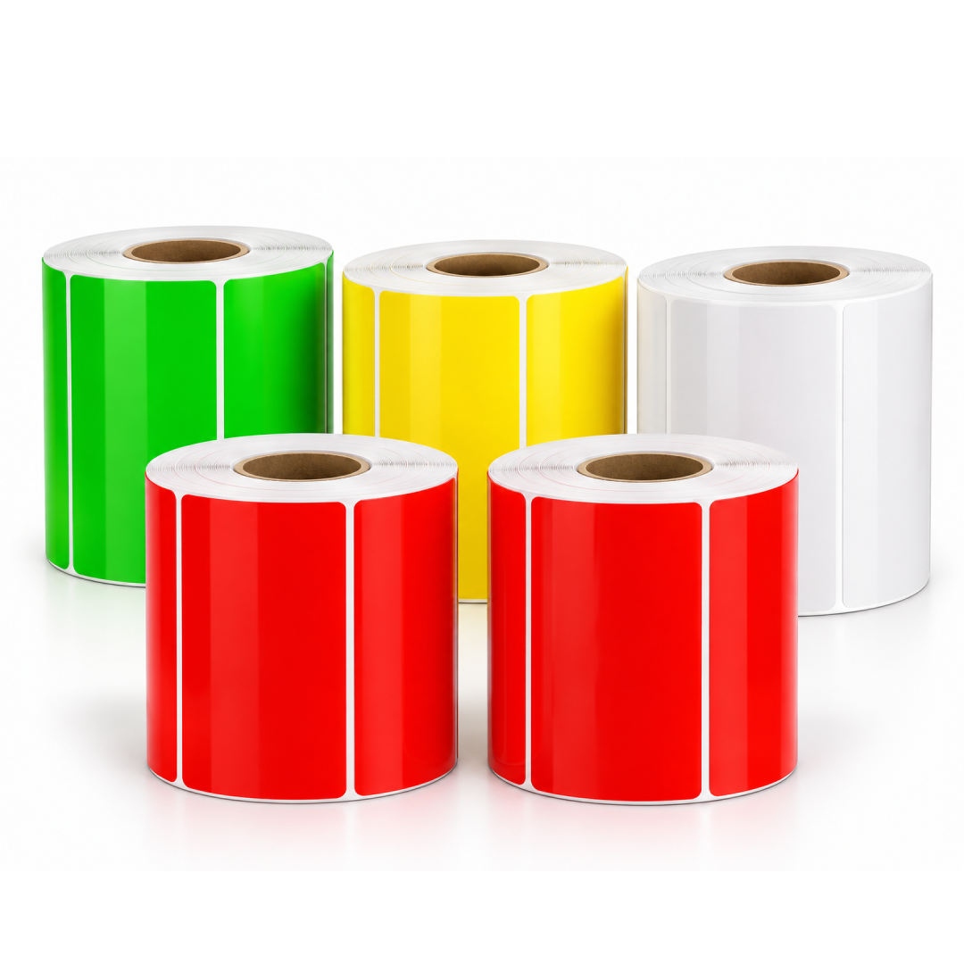 Däcketiketter storpack - 5st rullar