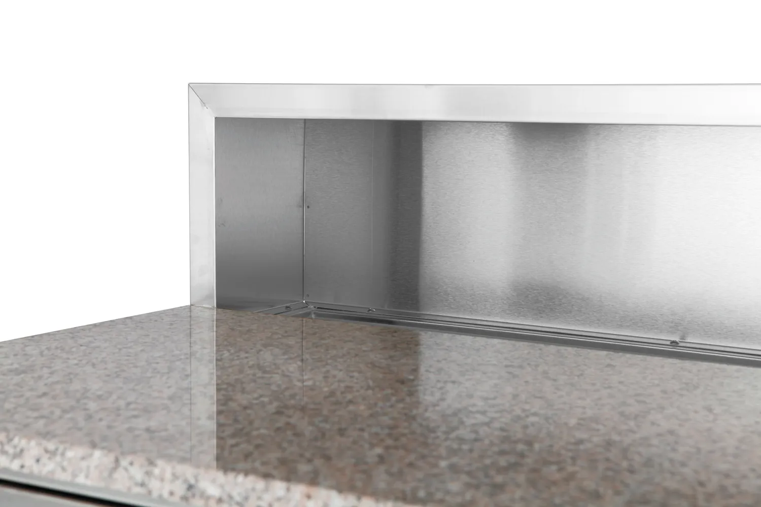 Pizza counter with 2 doors and cooling display 5x GN 1/6 - 4