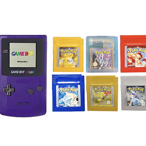 Gameboy Color stora pokemon-paketet - GBC