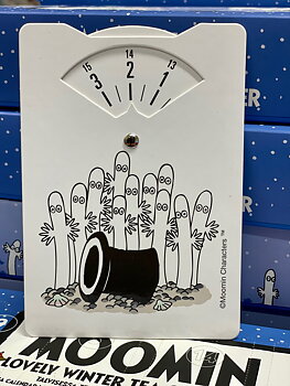 Moomin Parking Disc, Hattifatterners