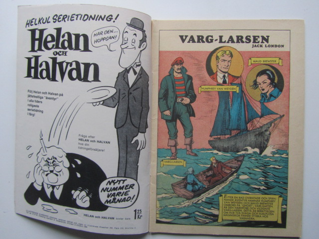 Illustrerade Klassiker 049 Varg-Larsen 2:a uppl. Vg+ - 3