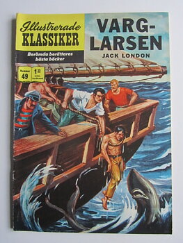 Illustrerade Klassiker 049 Varg-Larsen 2:a uppl. Vg+