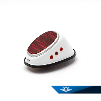 Taillight universal white. Was on many mopeds.