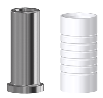 CoCr Bas utan låsning - on abutment -för Straumann® RN - LONG