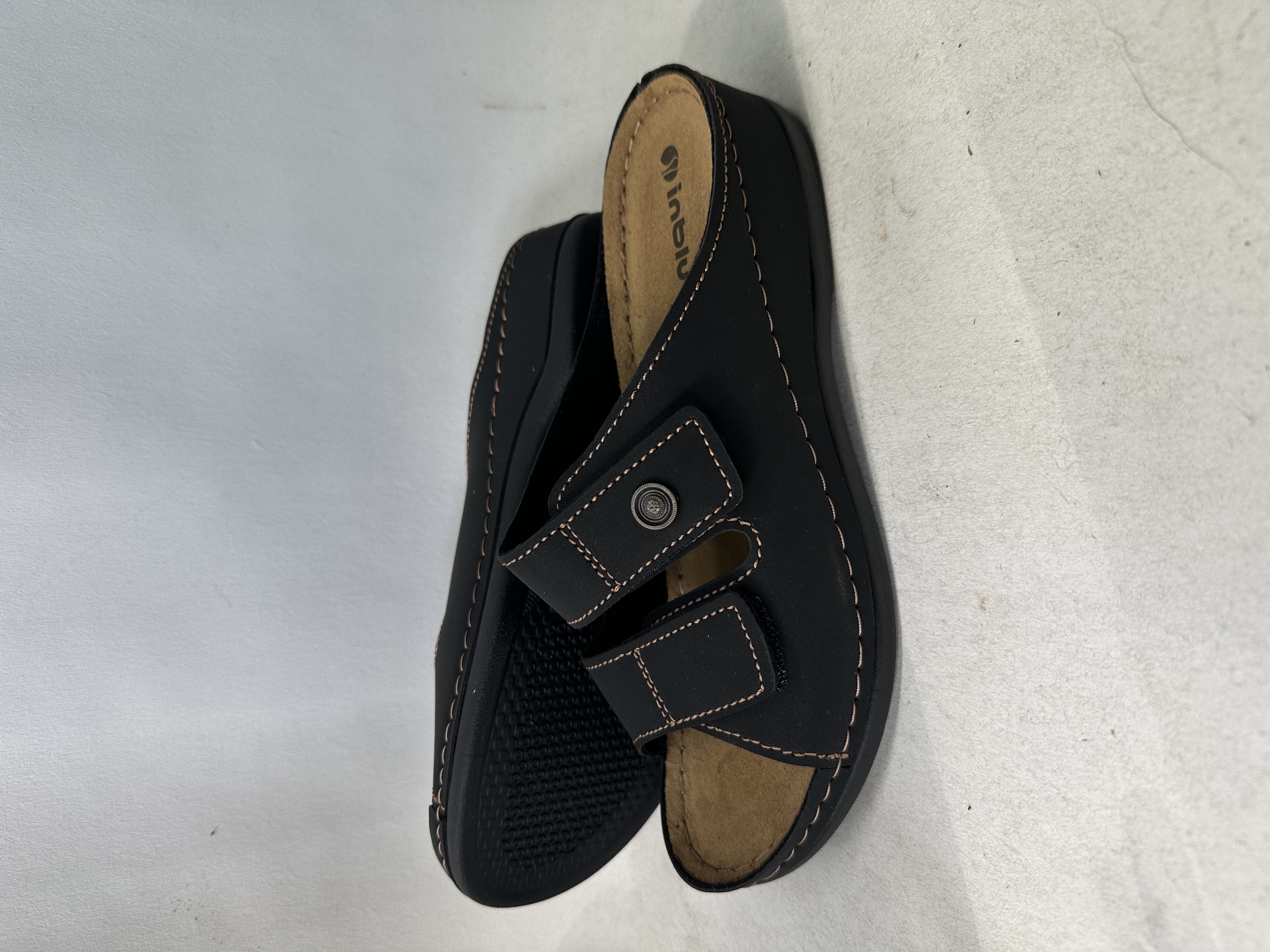 Sandal slip in tofflor INBLU toffel svart