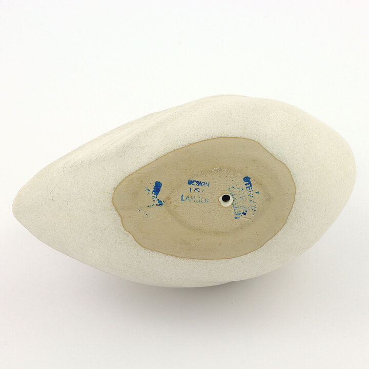 Lisa Larson (Landskapsdjur 1990) Serene Swan 14 cm (1)