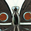 Bertil Lundgren (Galleri 1970s) Wall Plaque with Butterfly Relief 25 cm