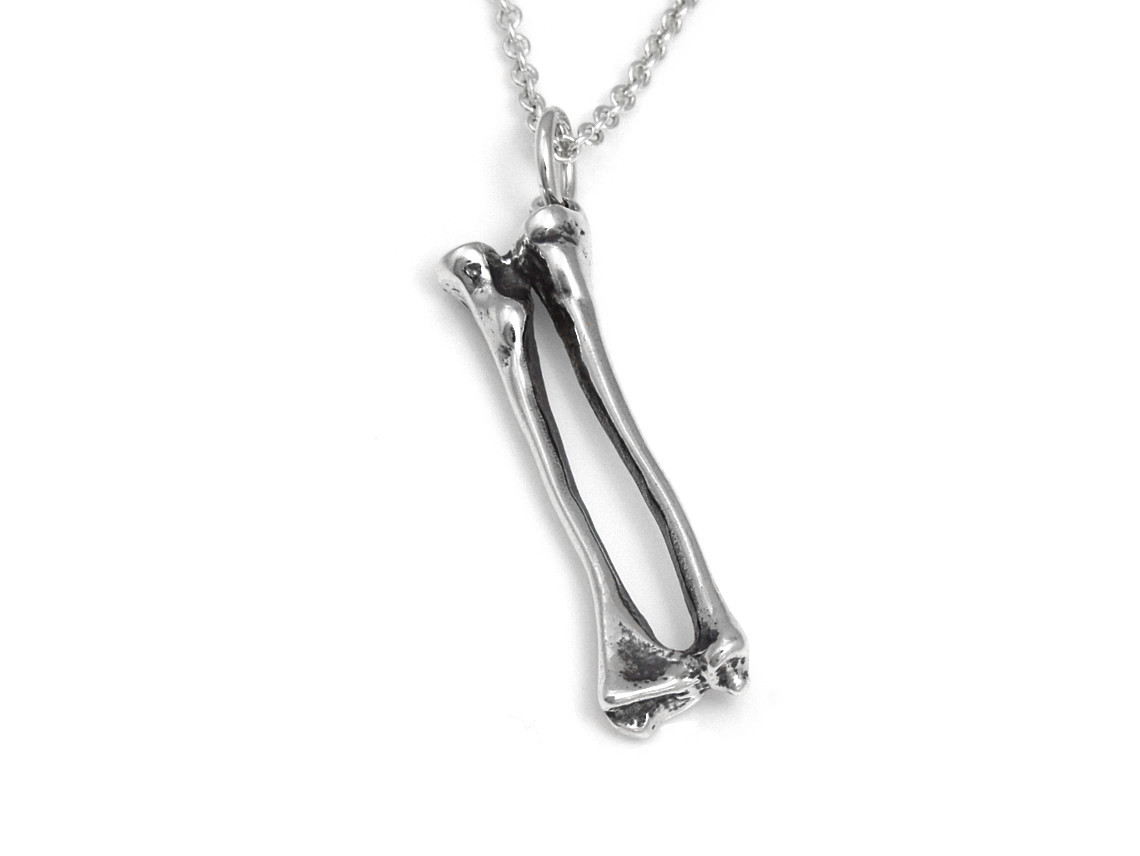 Radius och Ulna Halsband, Anatomi Smycke i Silver