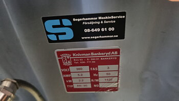 Köttkvarn Bankeryd AN-90