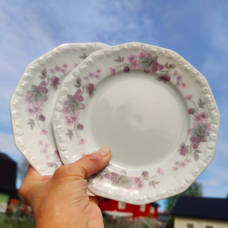Maria Åkerbär assiett från Rosenthal 