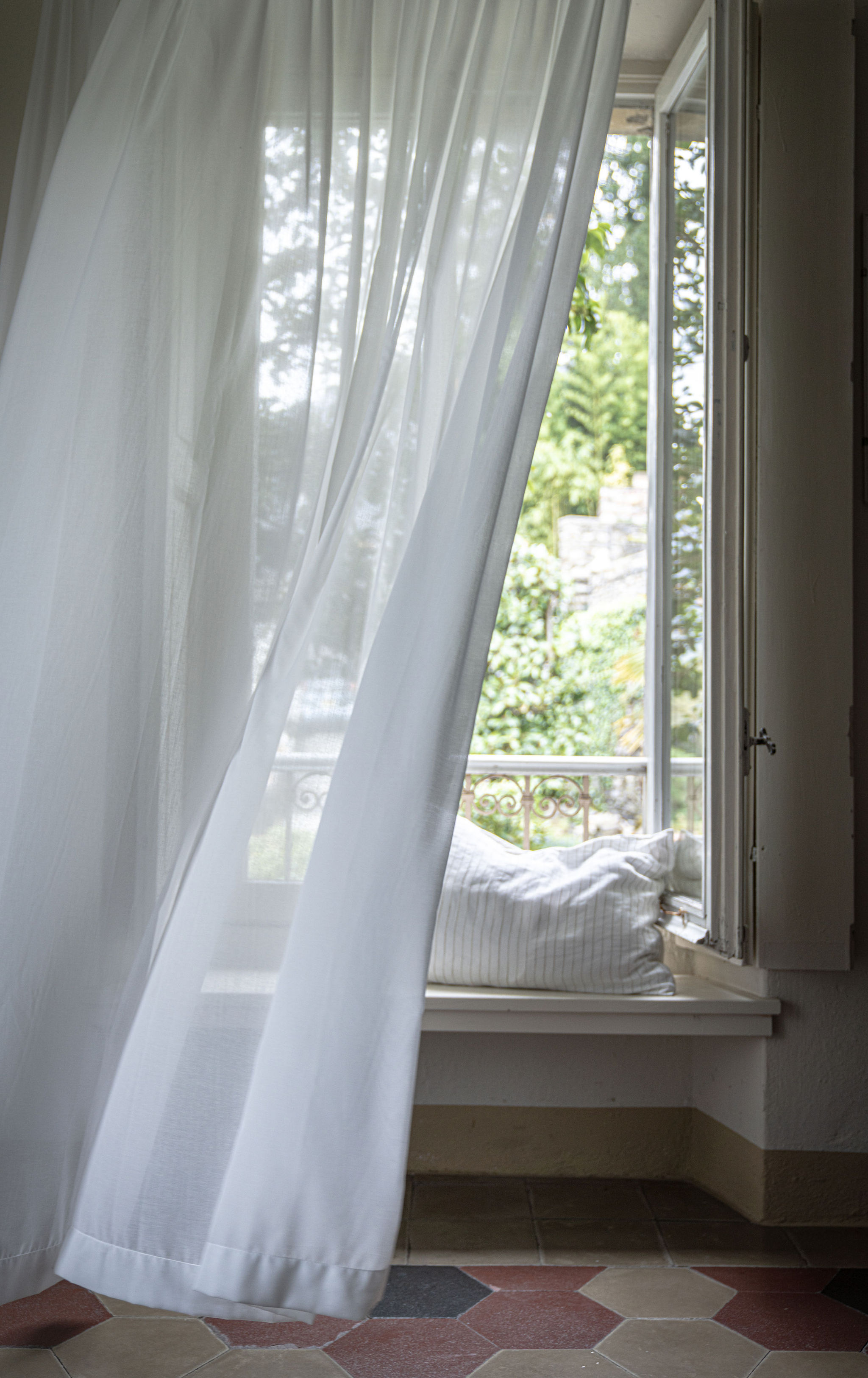 Gardin Grace dubbel bredd Vit  - 7