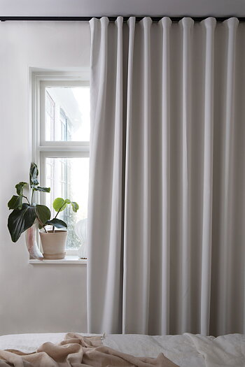 Mörkläggande Hotellgardin Pärlvit