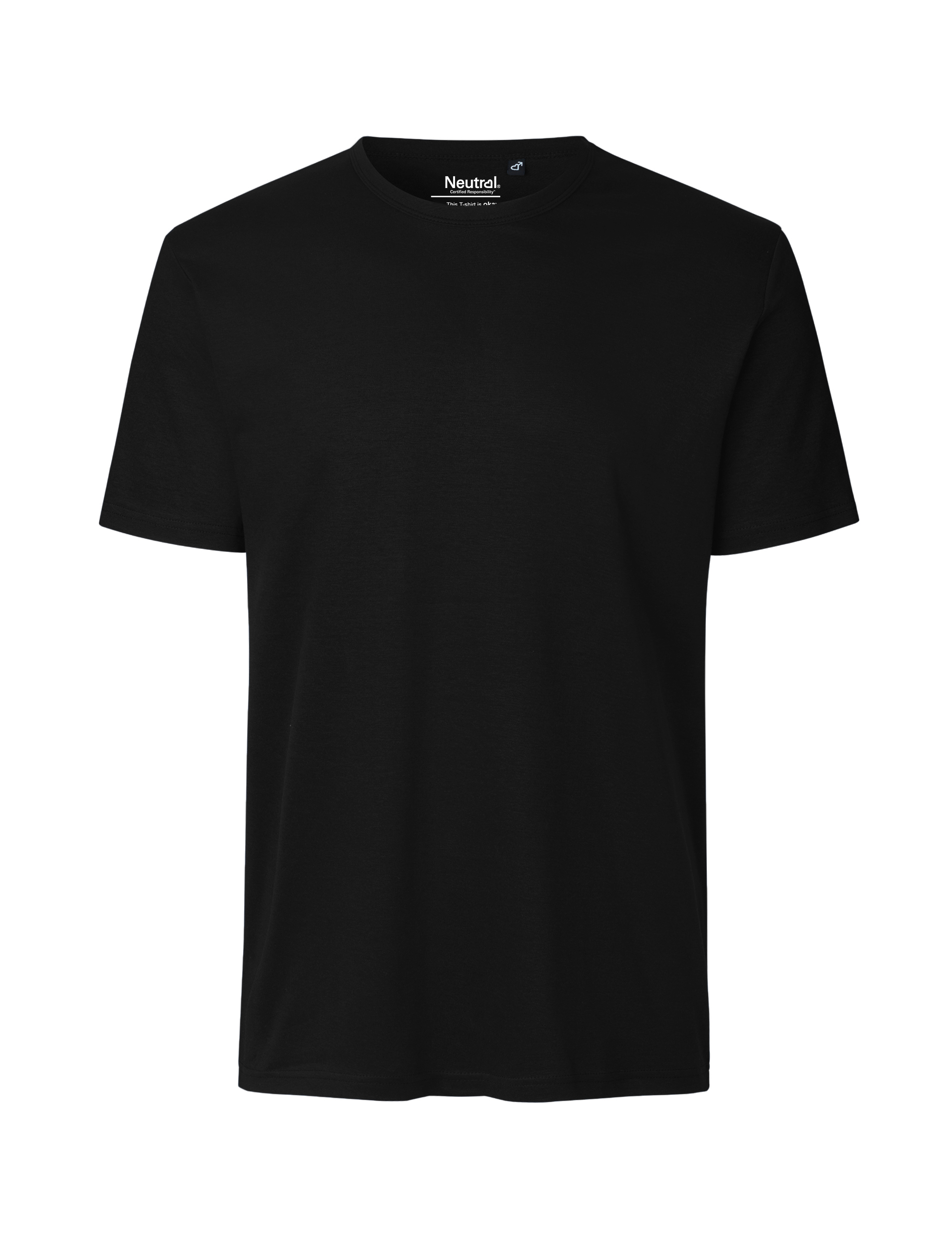 T-shirt Interlock 220 gsm - Herr - Neutral - Fairtrade & EKO GOTS - 6 olika färger - 3