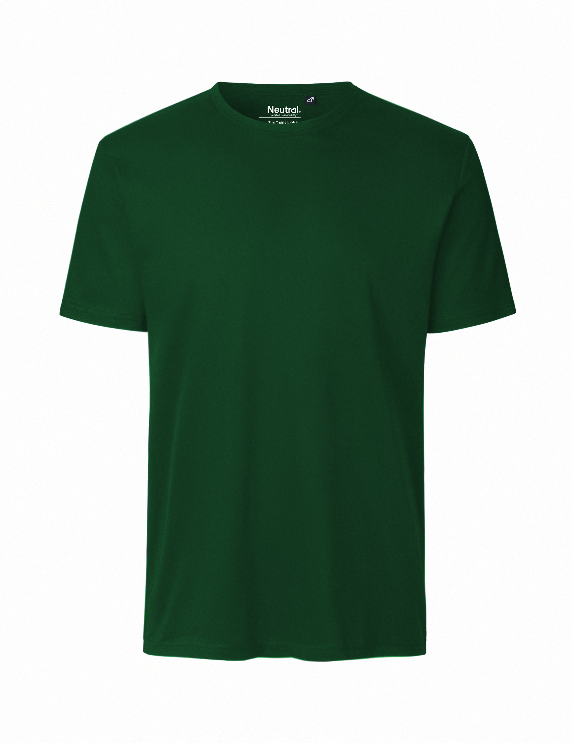 T-shirt Interlock 220 gsm - Herr - Neutral - Fairtrade & EKO GOTS - 6 olika färger - 7