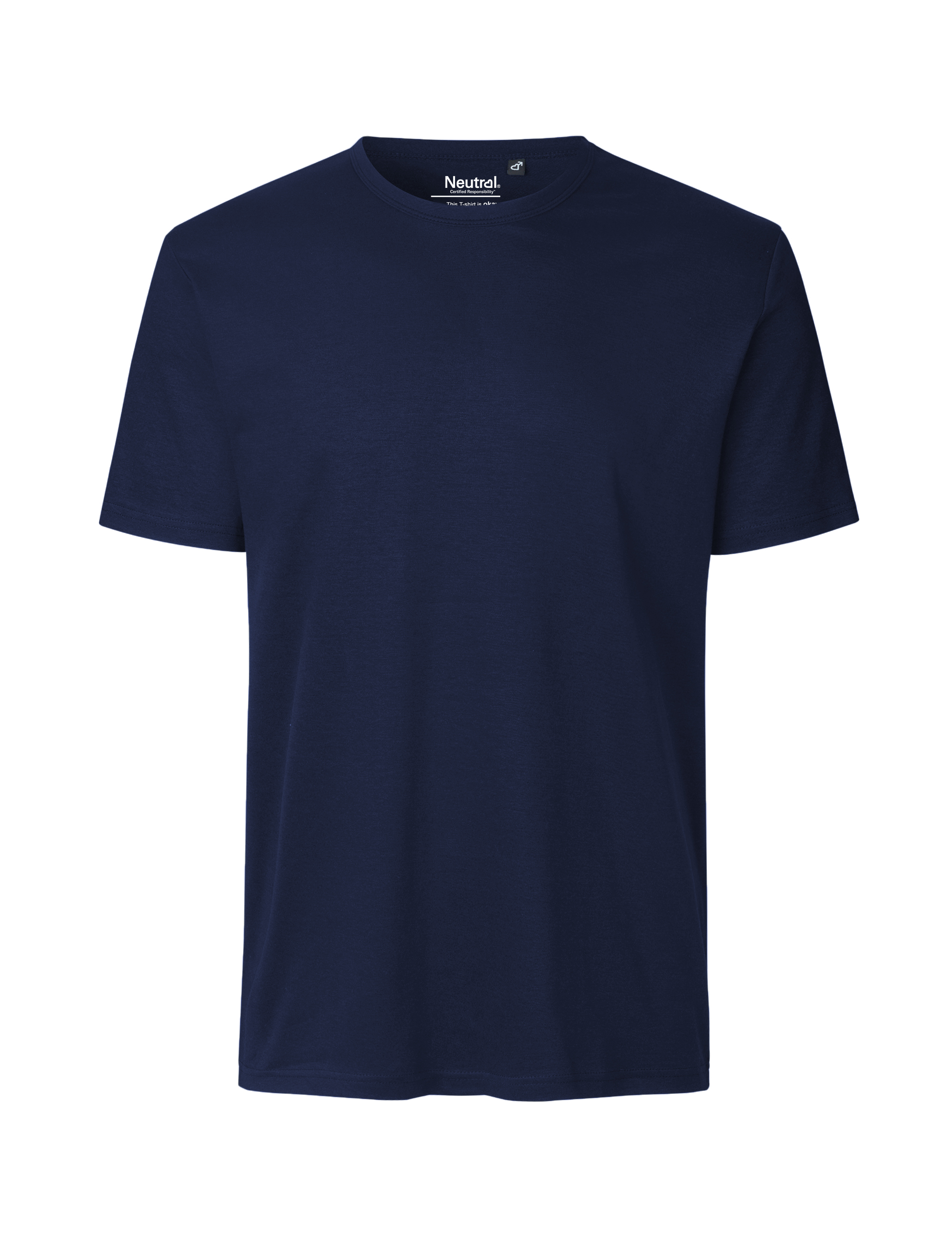 T-shirt Interlock 220 gsm - Herr - Neutral - Fairtrade & EKO GOTS - 6 olika färger - 4