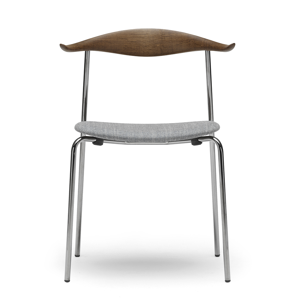 CH88P Stol (Ek/Rostfritt stål/klädd sits flera val) - Carl Hansen & Søn - 8