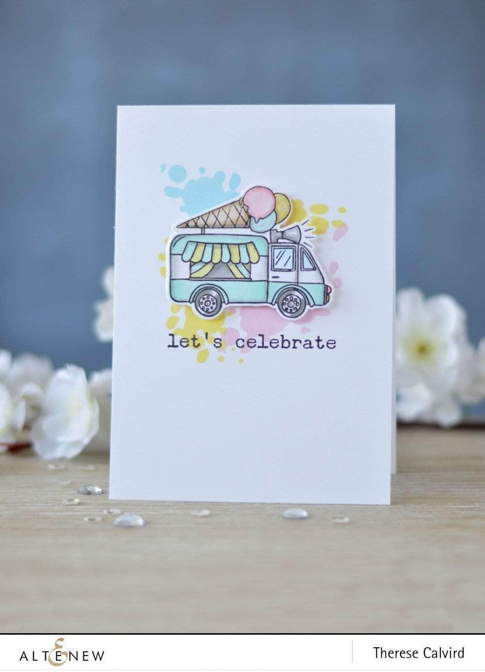 ALTENEW-Summer Swirls Stamp Set  - 4