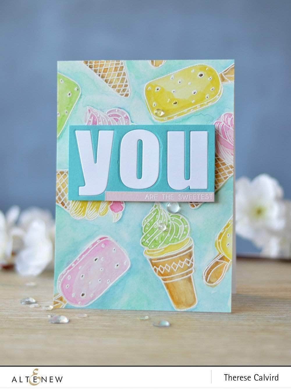 ALTENEW-Summer Swirls Stamp Set  - 3