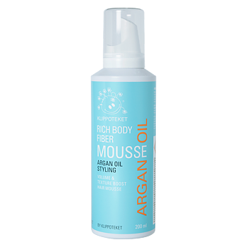 Argan Oil Fiber Mousse 200 ml 