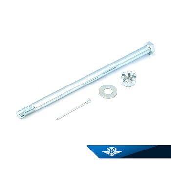 Front wheel axle Yamaha FS1 with drum brake