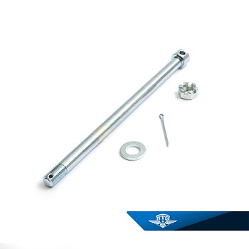 Hjulaksel bag/for Yamaha FS1 -1976/Suzuki K50/DT50MX