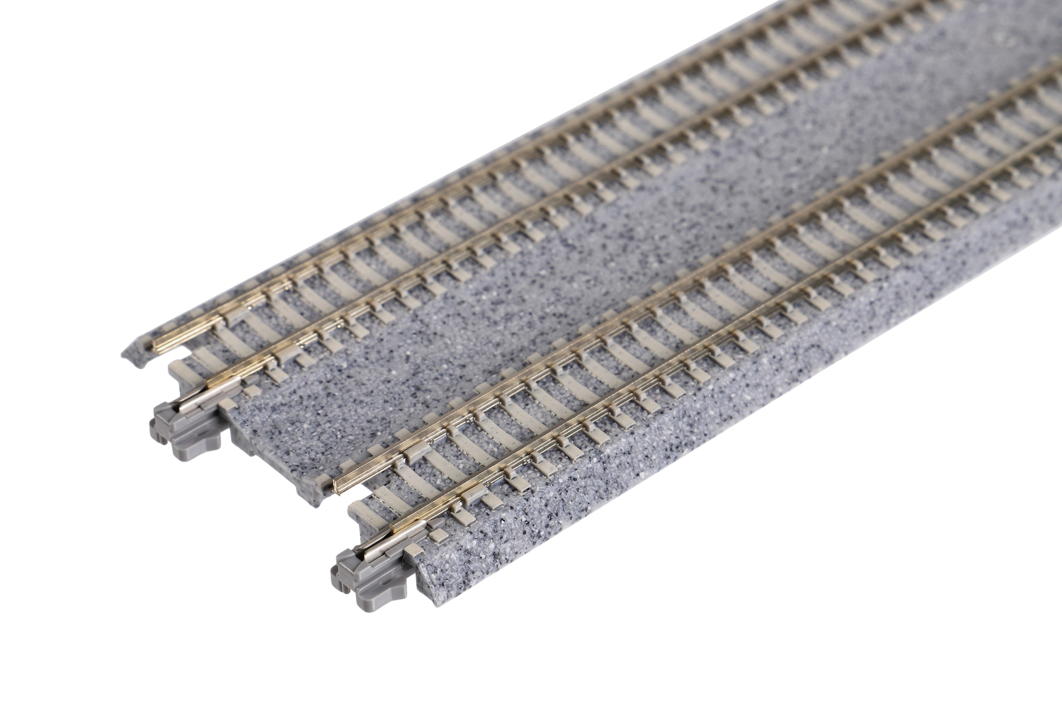 Double Track Straights 248mm, (2 st) - 2