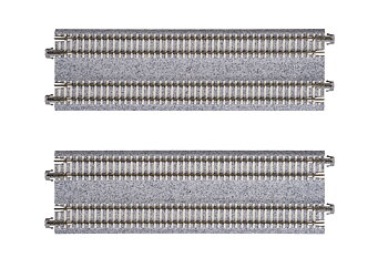 Double Track Straights 186mm, (2 st)