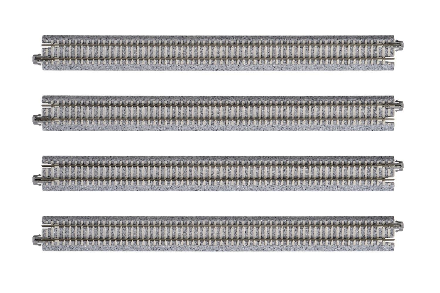 Double Track Set for Station, 248mm (4 st)