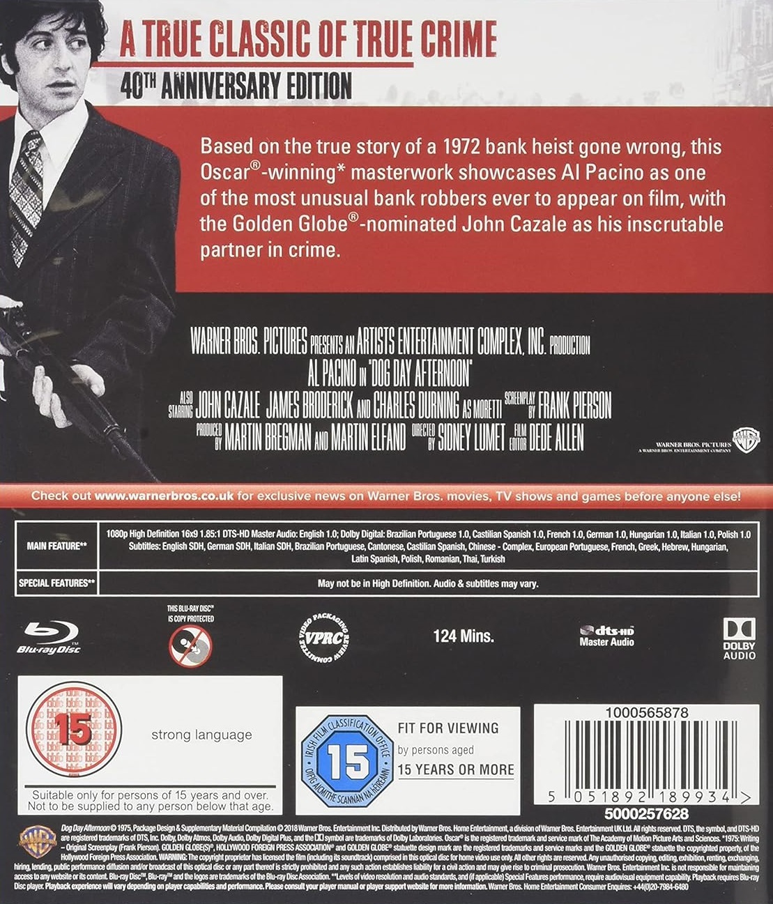 Dog Day Afternoon (ej svensk text) (Blu-ray) - 2