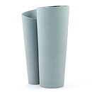 ピア・トルネル Mantelloシリーズ 近代的なグレーの花瓶 Vase 1997年  22cm