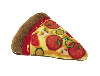 Nobby Kattleksak Plush Pizza Med Catnip 9cm 